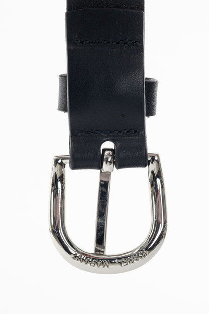 Isabel Marant Black Cowhide-Leather Belt