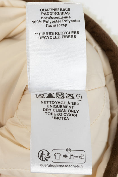 Isabel Marant Etoile Maximilia Ecru Faux-Shearling "Cardigan" Vest