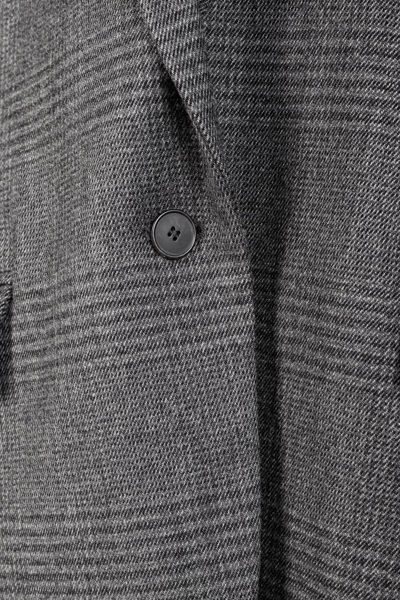 Isabel Marant Etoile Igora Grey Plaid Wool-Blend Blazer