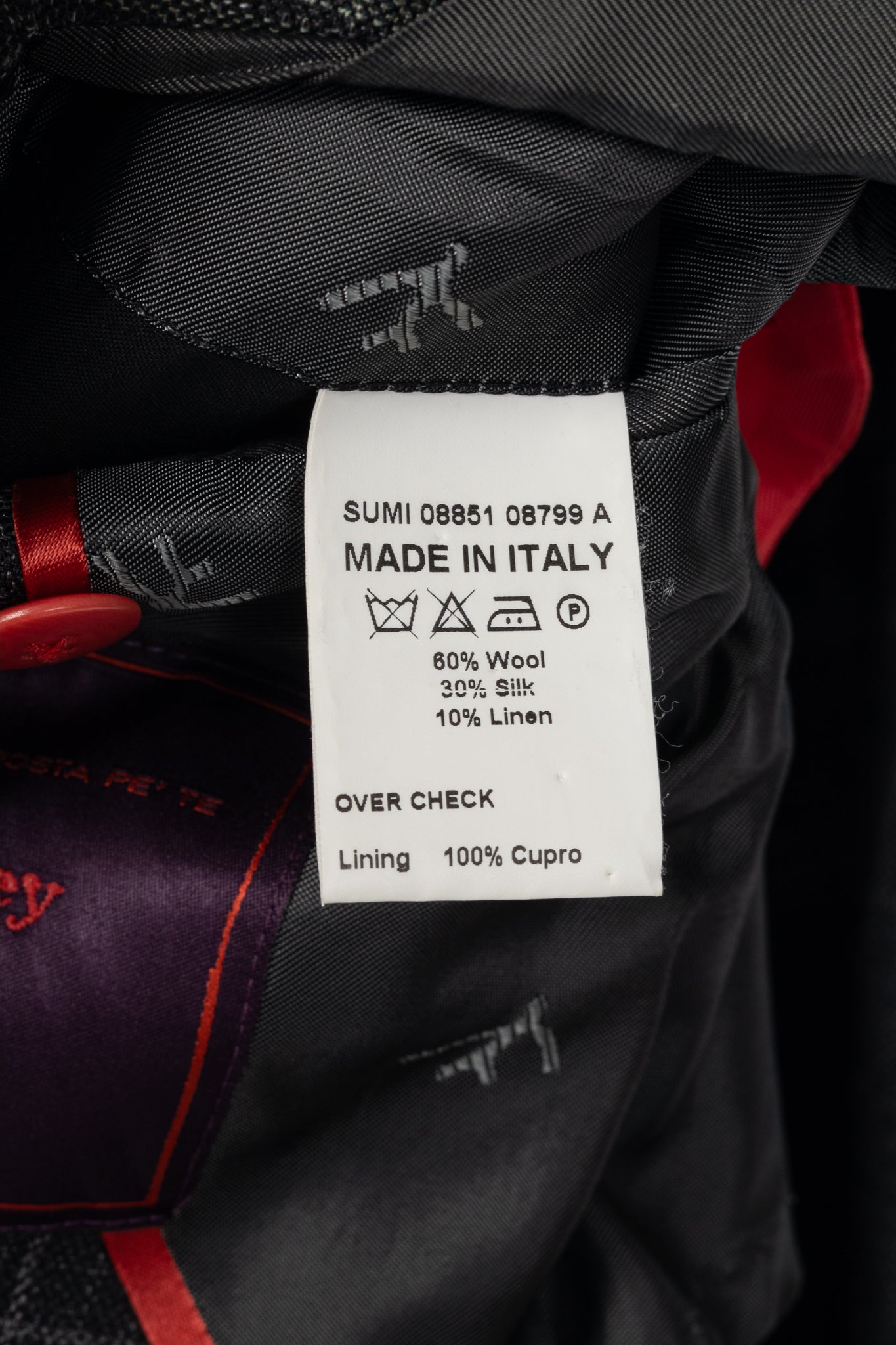 ISAIA Dustin Grey Check Wool & Silk Flannel Blazer