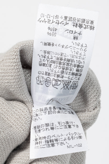Issey Miyake Fete Grey Mesh-Knit Fringe-Hem Maxi Dress