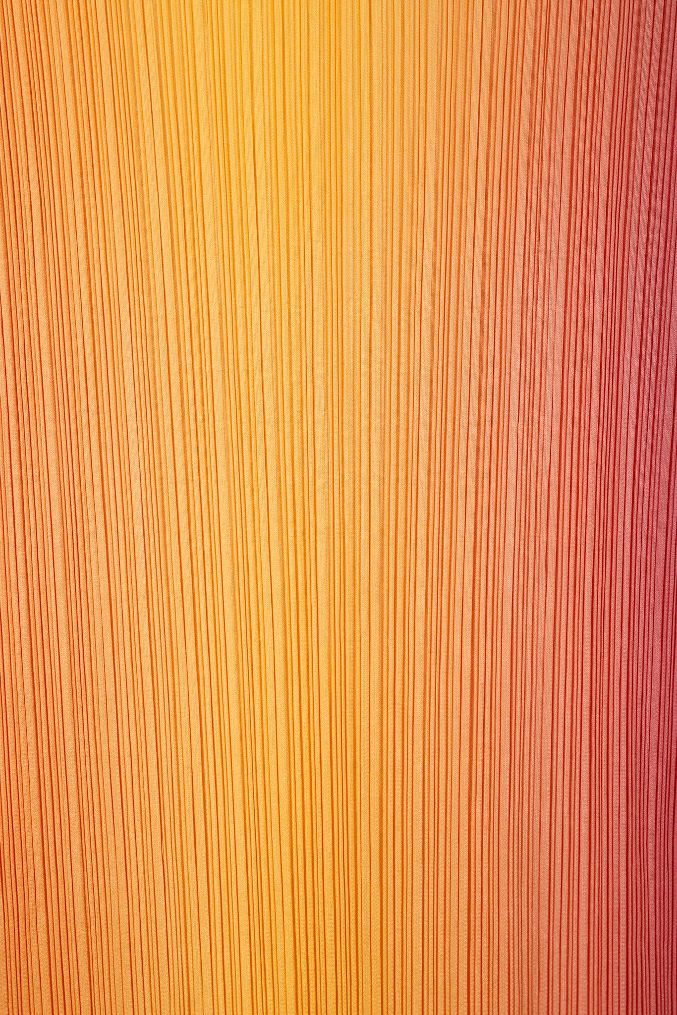 Pleats Please Issey Miyake Archival Citrus Colour Gradient Jacket