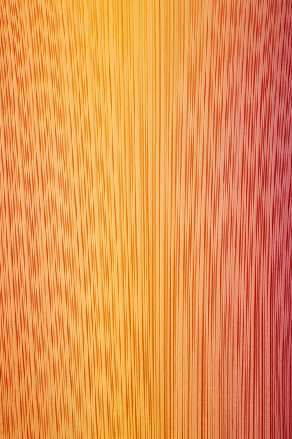Pleats Please Issey Miyake Archival Citrus Colour Gradient Jacket