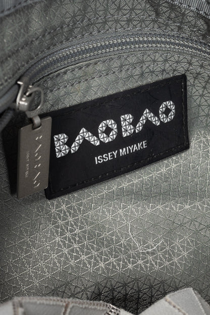 Bao Bao Issey Miyake White Iridescent Geometric Tote