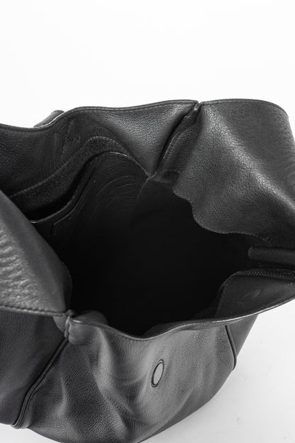 J.W. Anderson AW17 Black Leather Knot Hobo