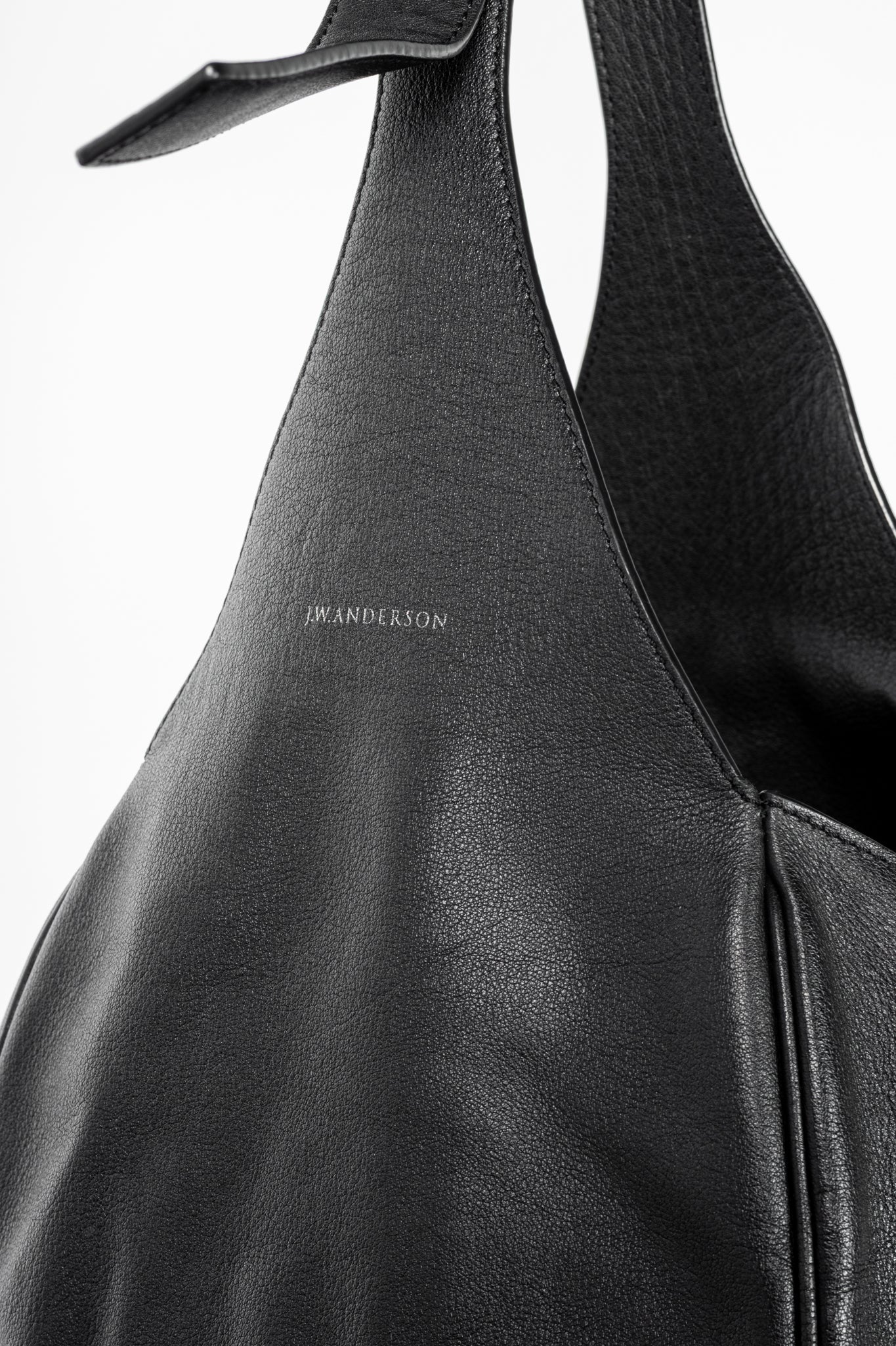 J.W. Anderson AW17 Black Leather Knot Hobo