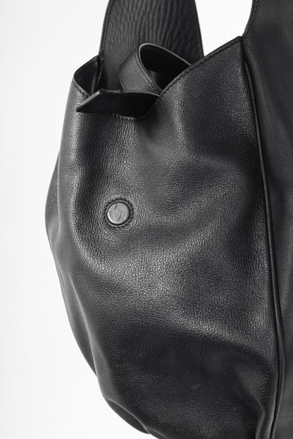 J.W. Anderson AW17 Black Leather Knot Hobo