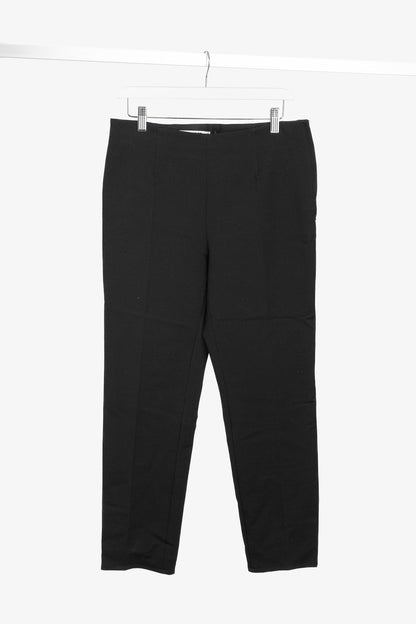 Jil Sander Black Wool-Blend Twill Slim Ankle-Length Trousers