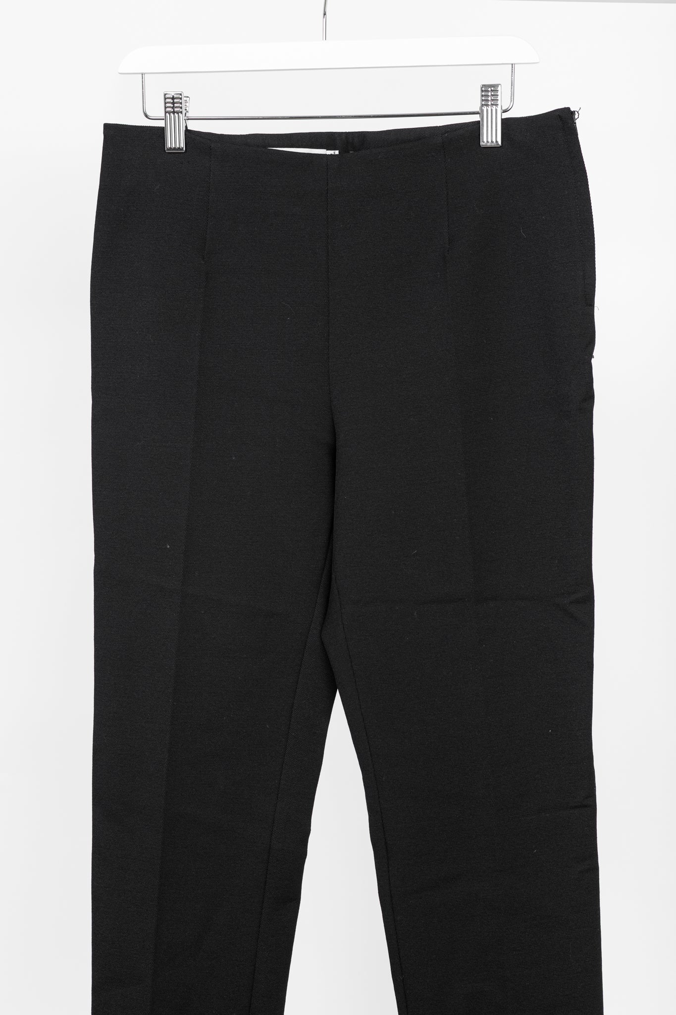 Jil Sander Black Wool-Blend Twill Slim Ankle-Length Trousers