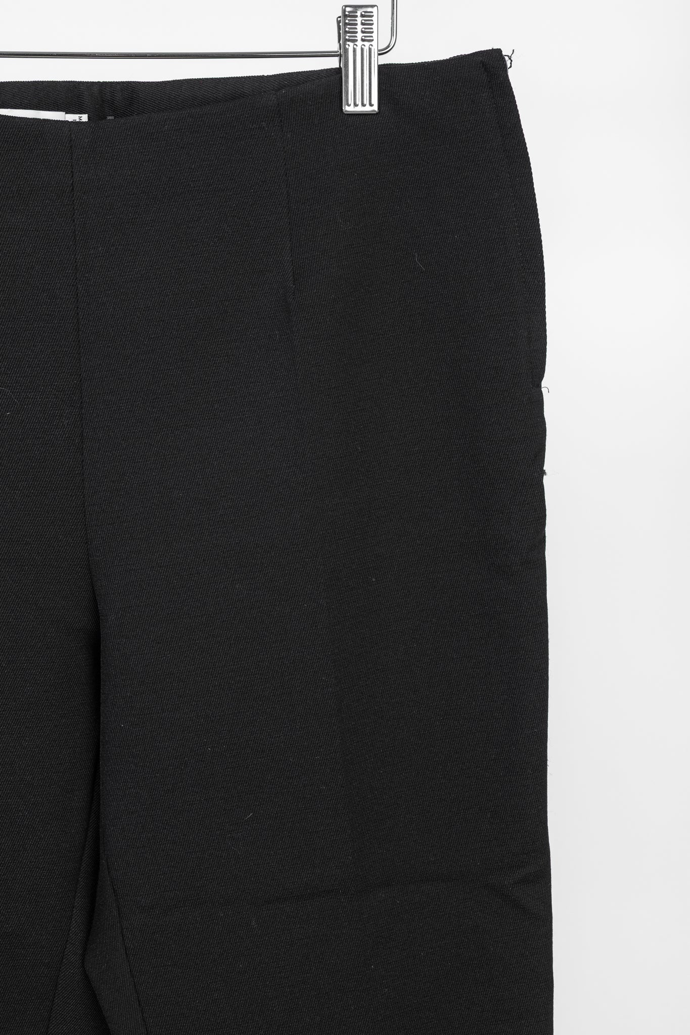 Jil Sander Black Wool-Blend Twill Slim Ankle-Length Trousers