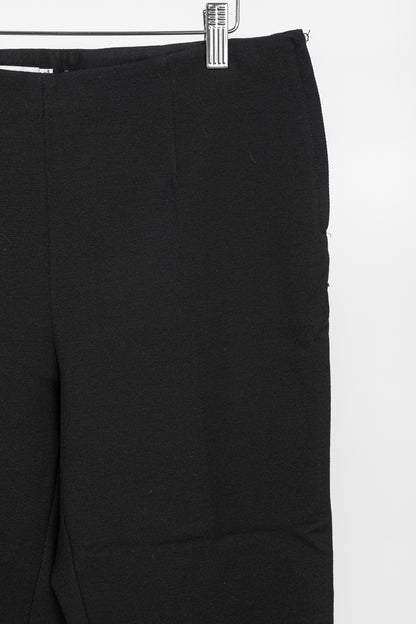 Jil Sander Black Wool-Blend Twill Slim Ankle-Length Trousers