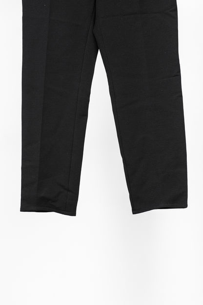 Jil Sander Black Wool-Blend Twill Slim Ankle-Length Trousers