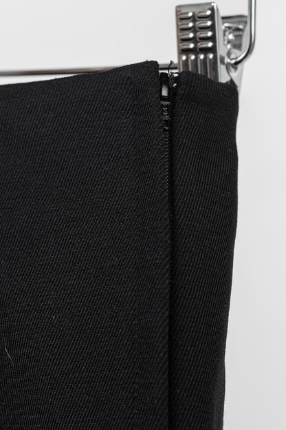 Jil Sander Black Wool-Blend Twill Slim Ankle-Length Trousers