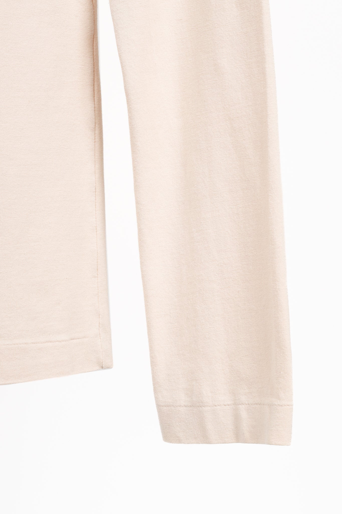 Jil Sander Peach Cotton Long-Sleeve T-Shirt