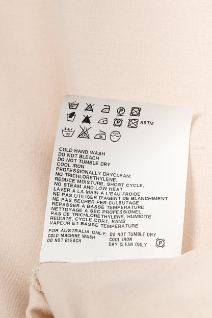 Jil Sander Peach Cotton Long-Sleeve T-Shirt
