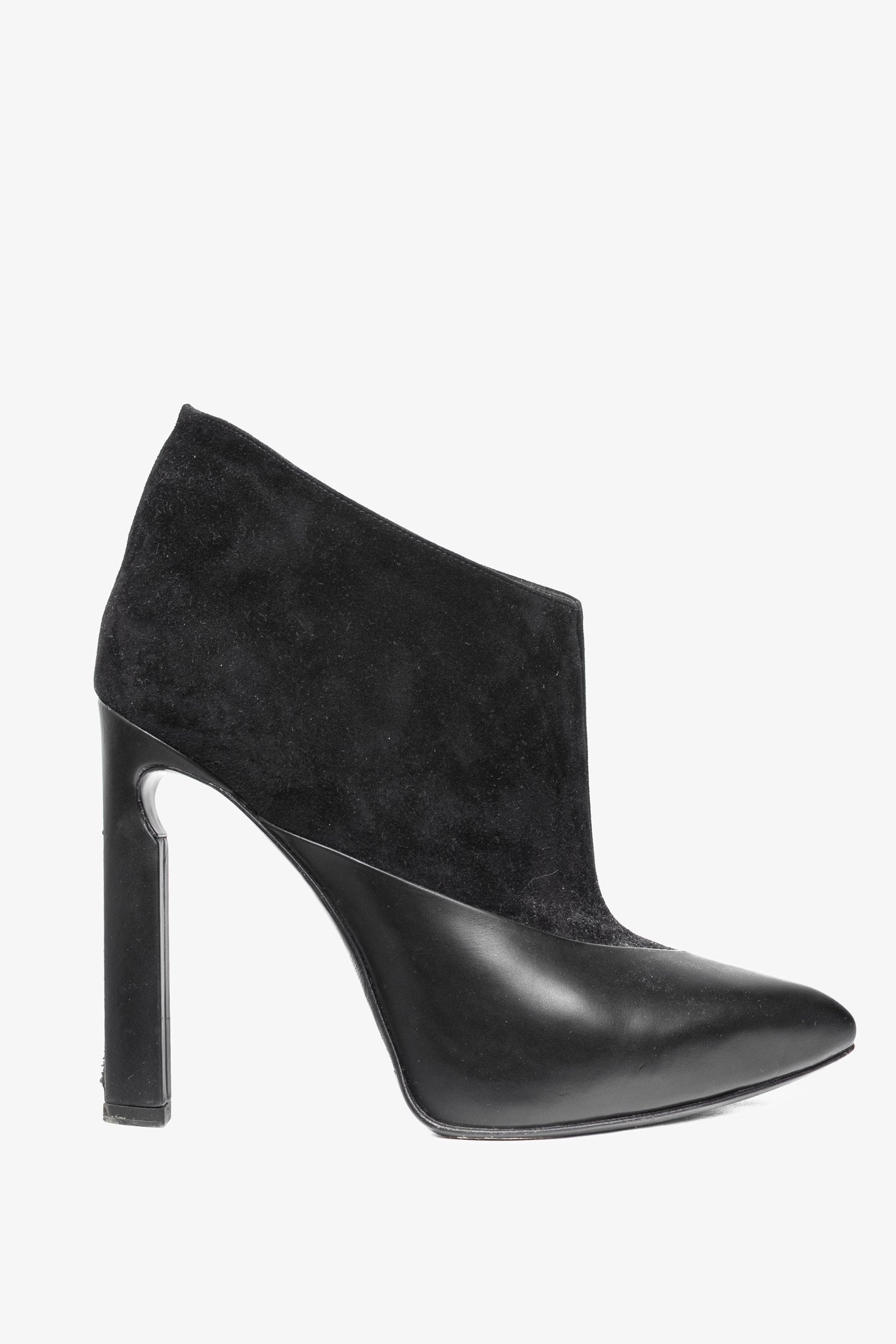 Jimmy Choo Diad Black Suede & Nappa Leather Ankle Boots