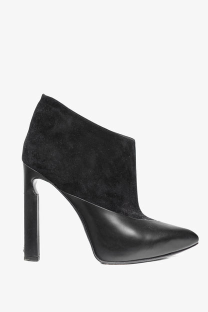 Jimmy Choo Diad Black Suede & Nappa Leather Ankle Boots