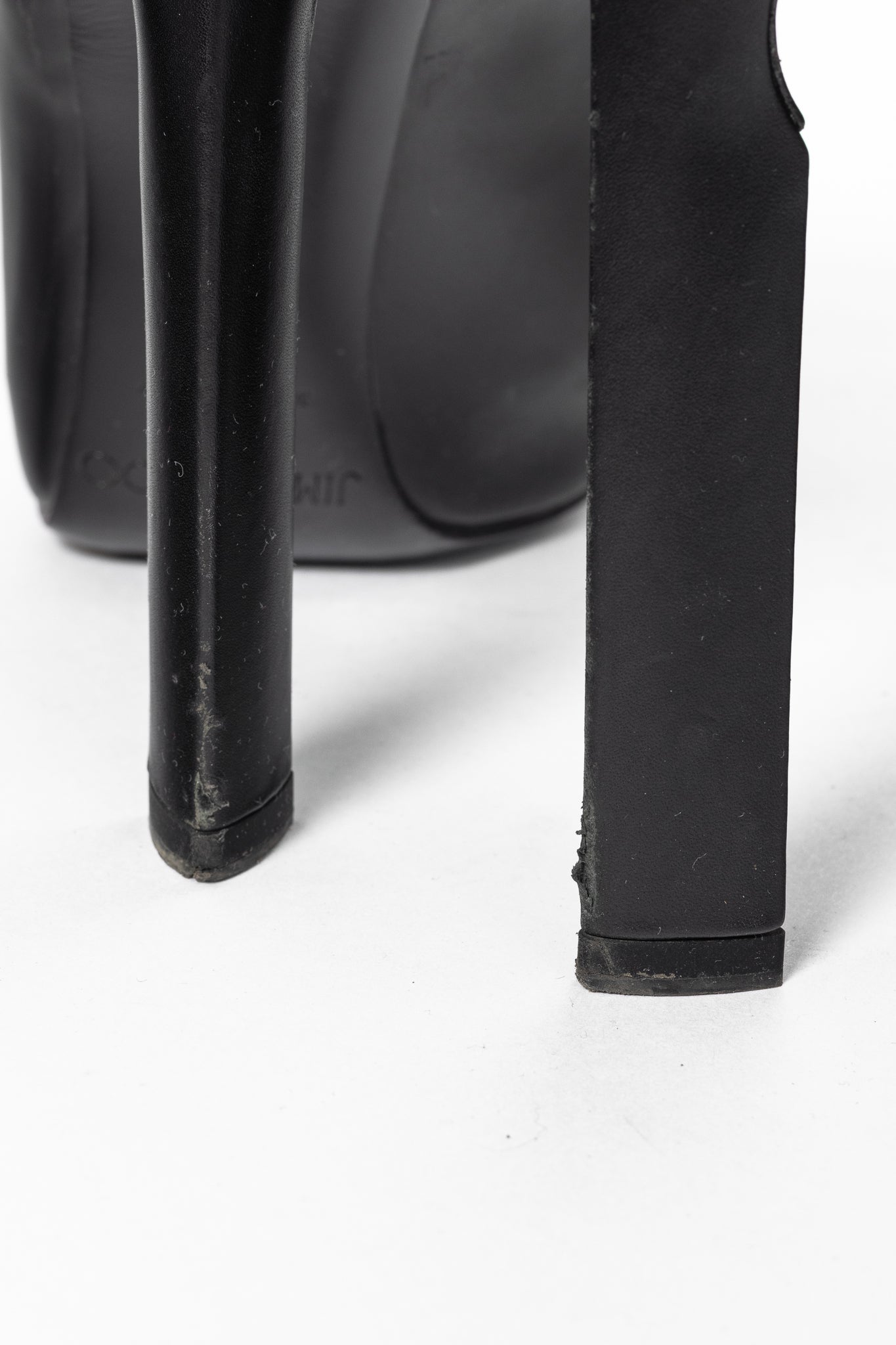 Jimmy Choo Diad Black Suede & Nappa Leather Ankle Boots