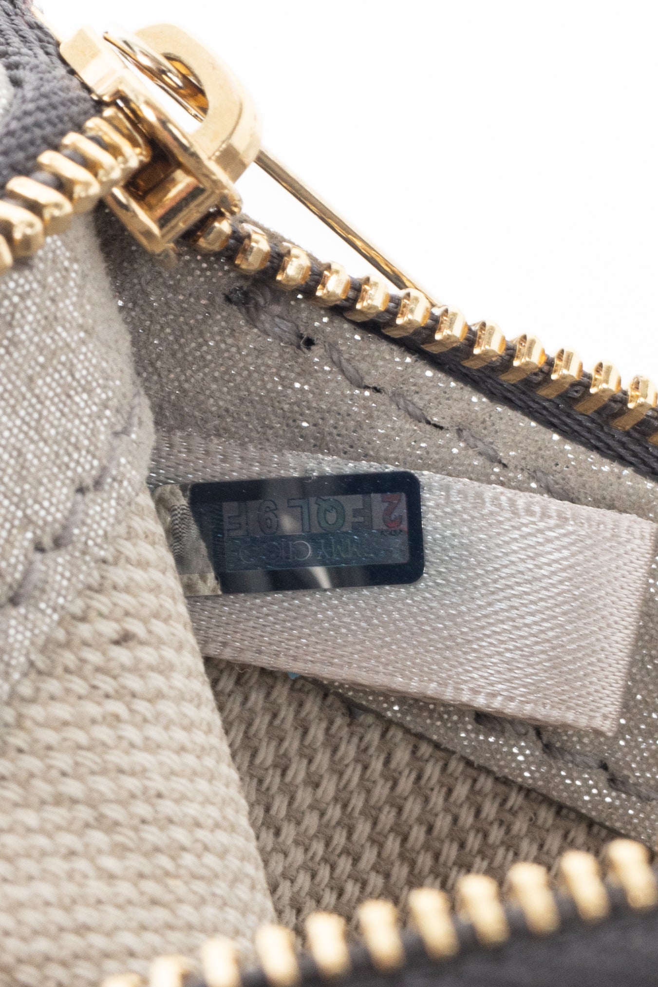 Jimmy Choo Shadow Silver Shimmer Leather Flap Crossbody