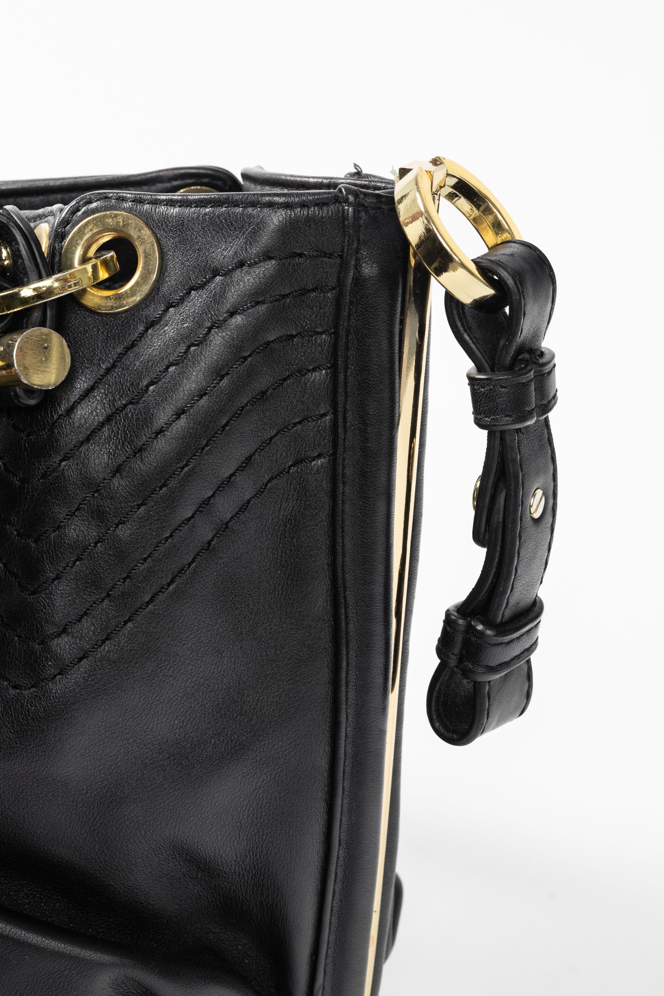 Jimmy Choo Alex Black Leather Hobo