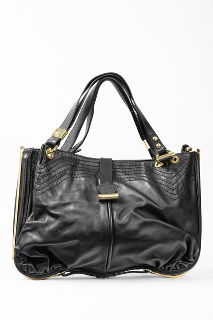 Jimmy Choo Alex Black Leather Hobo