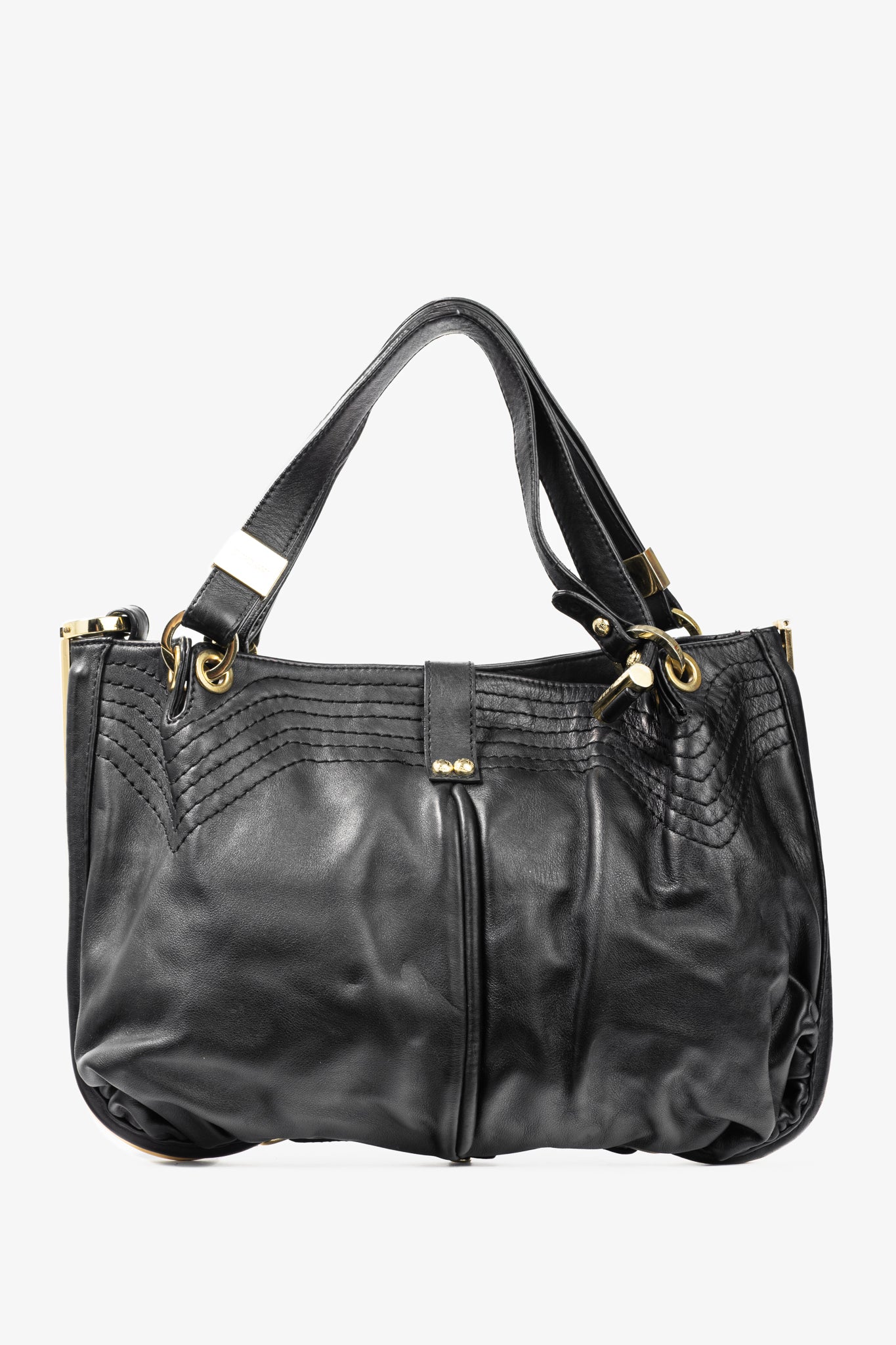 Jimmy Choo Alex Black Leather Hobo