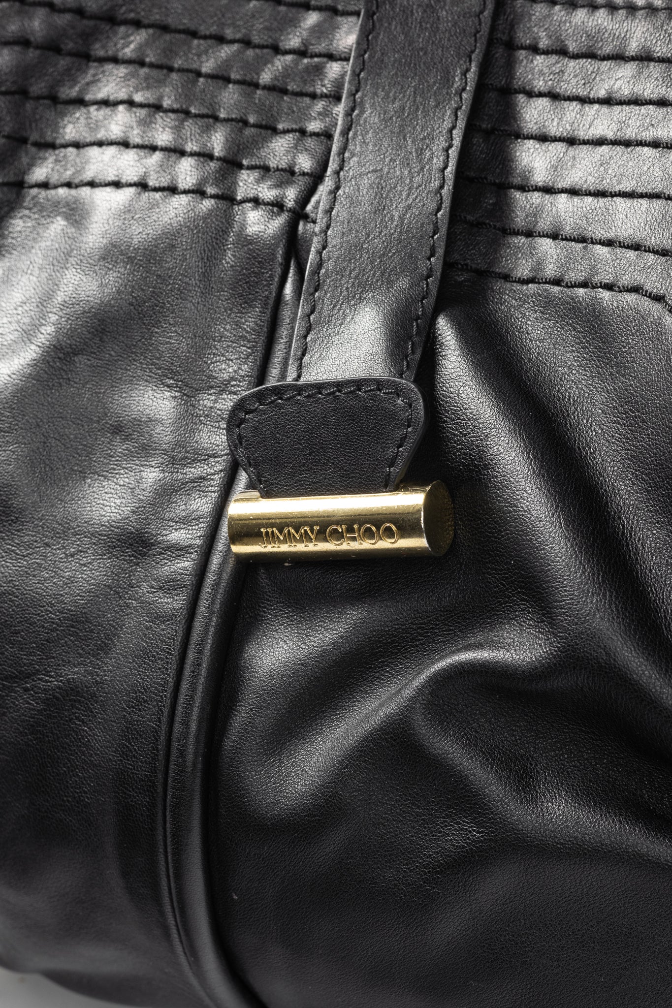 Jimmy Choo Alex Black Leather Hobo