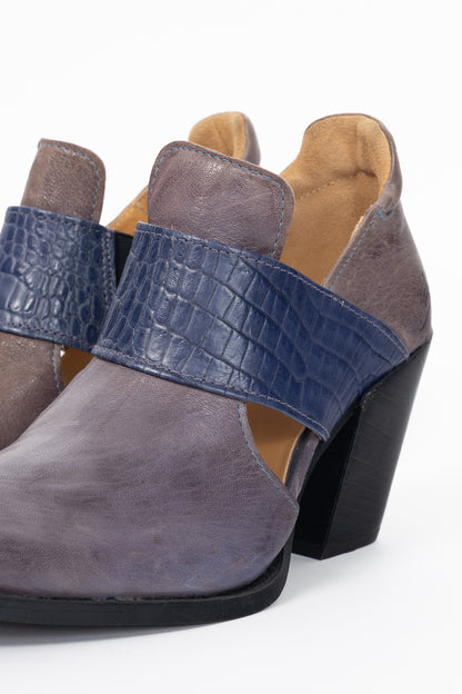 John Fluevog Entrance Room 502 Open-Sided Bumped Toe Heels