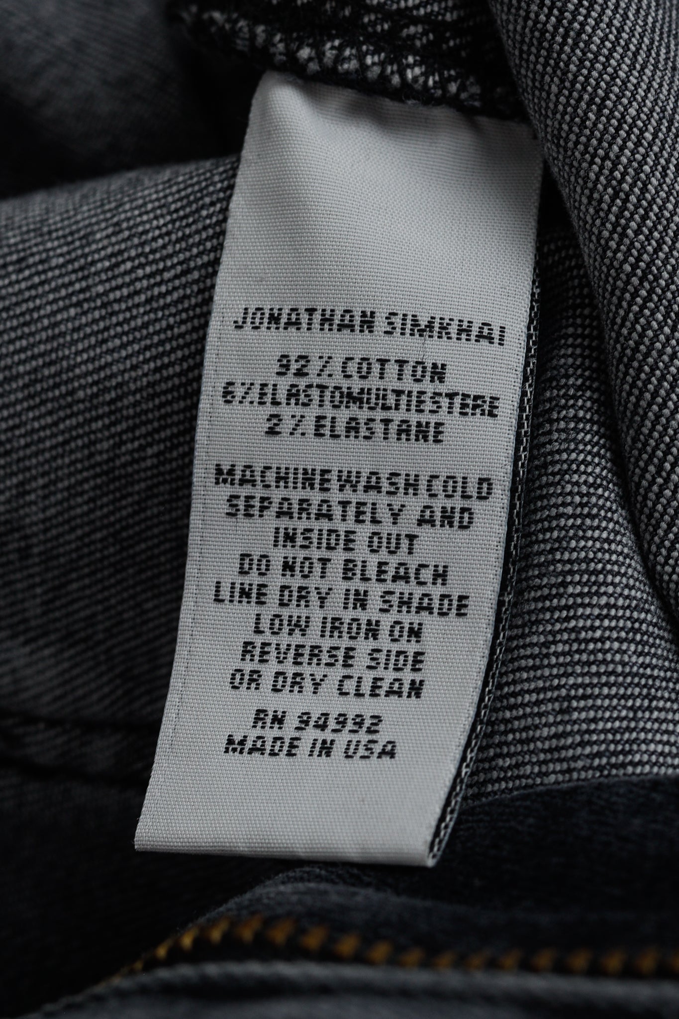 Jonathan Simkhai Wiley Medium Pebble Denim Joggers