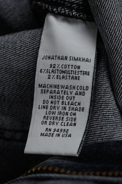 Jonathan Simkhai Wiley Medium Pebble Denim Joggers