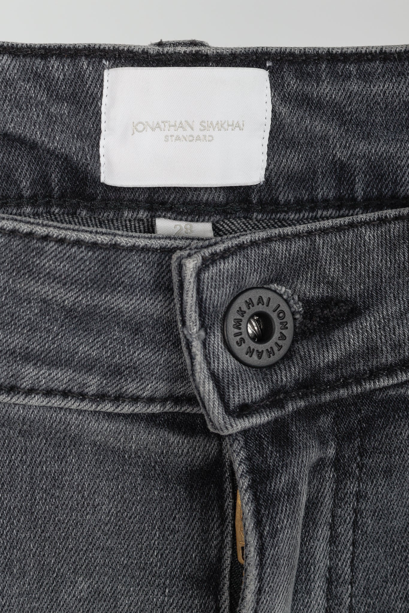 Jonathan Simkhai Wiley Medium Pebble Denim Joggers
