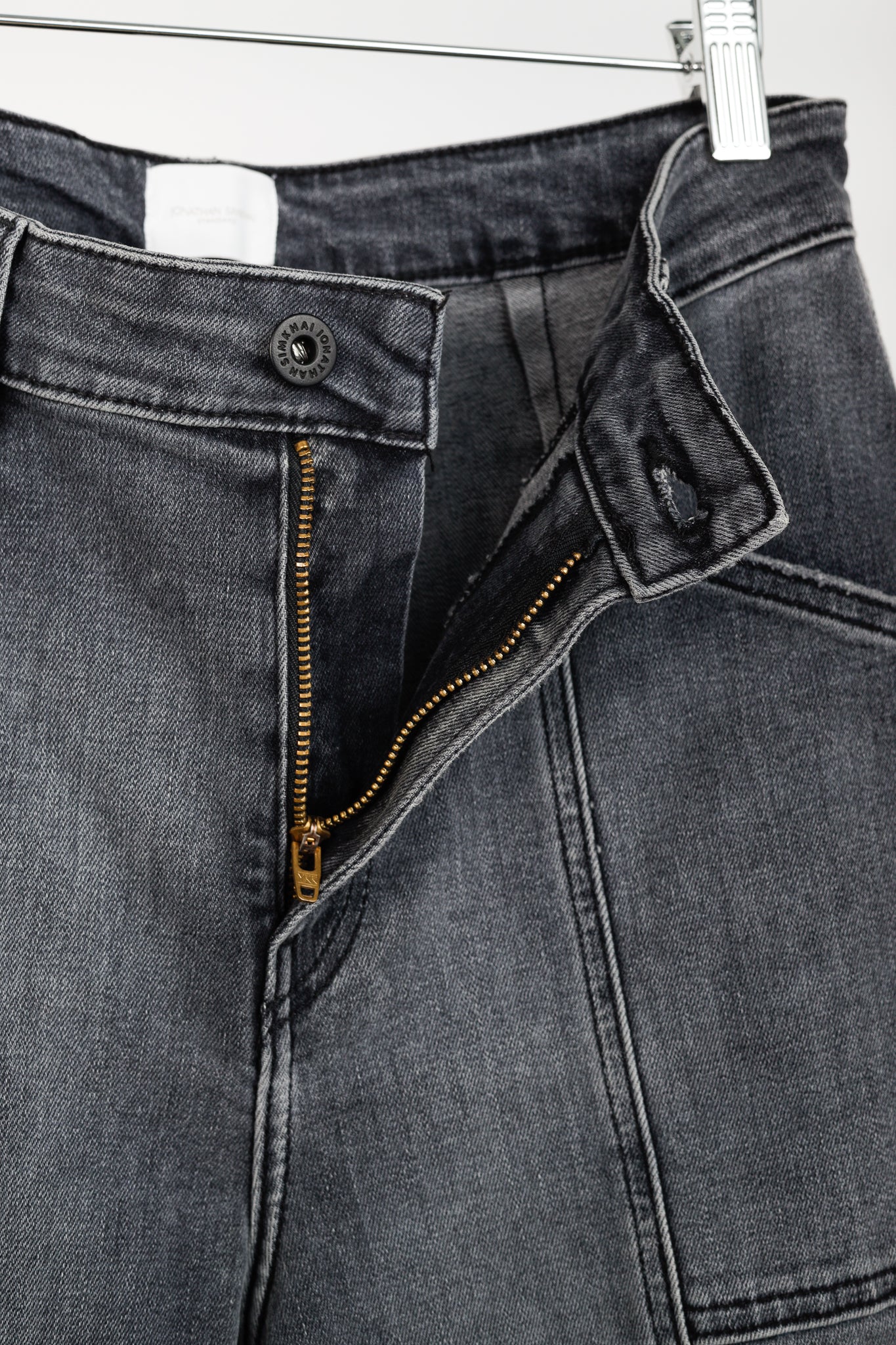 Jonathan Simkhai Wiley Medium Pebble Denim Joggers