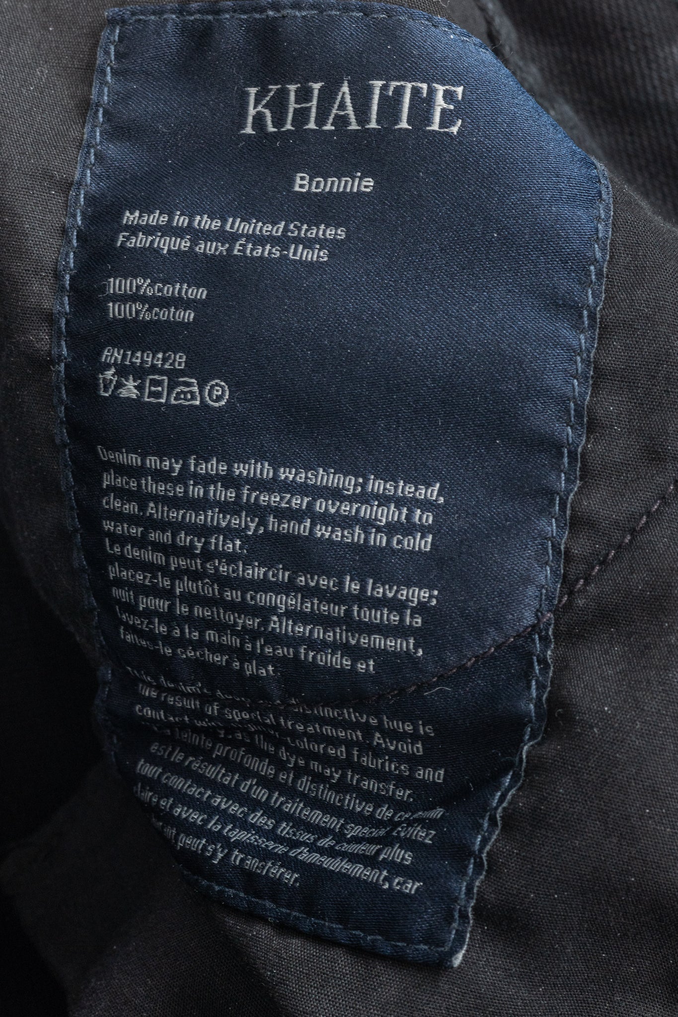 Khaite Bonnie Carlyle Straight-Leg Jeans
