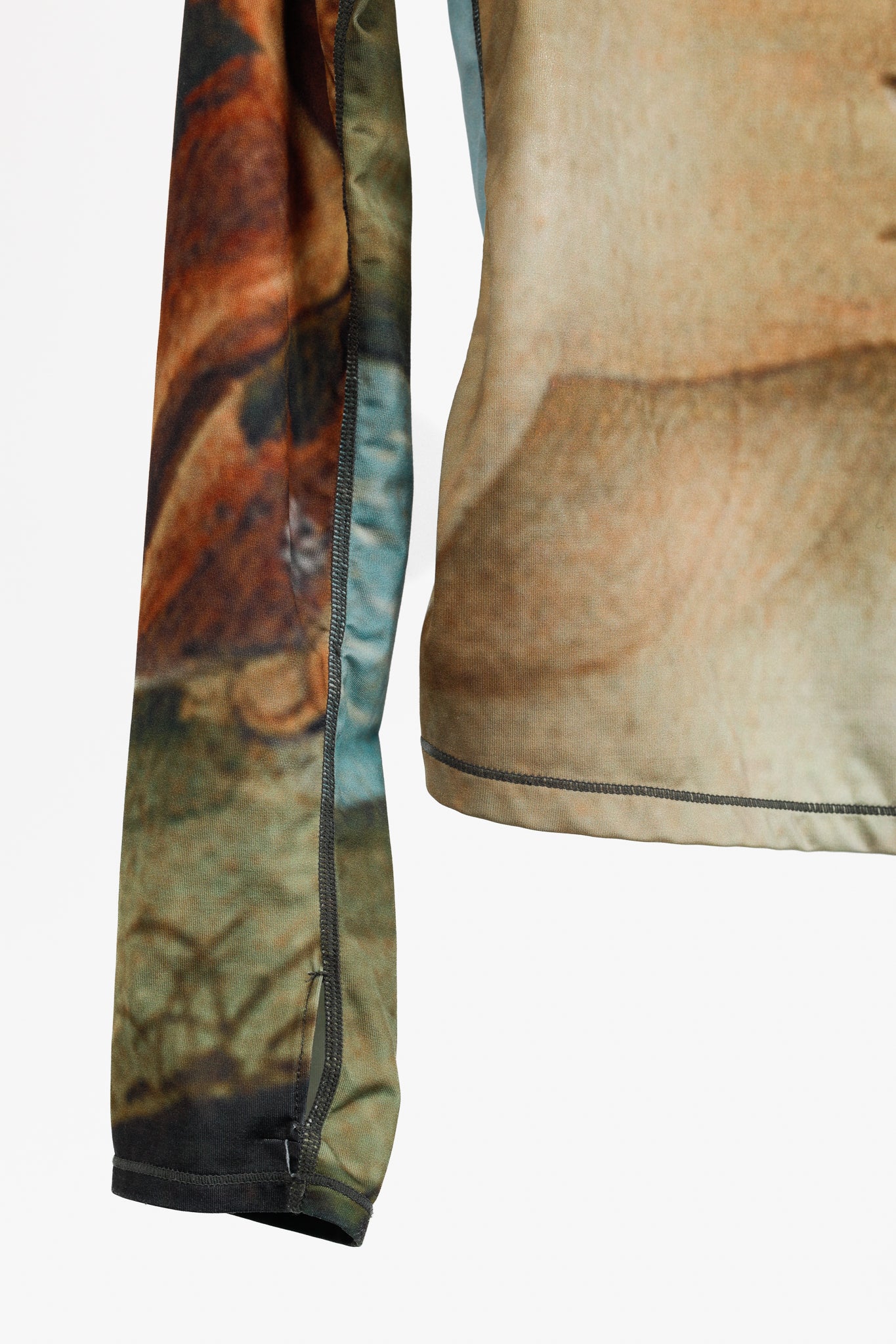 KIMHEKIM SS/21 Multicolour Botticelli Print Jersey Turtleneck