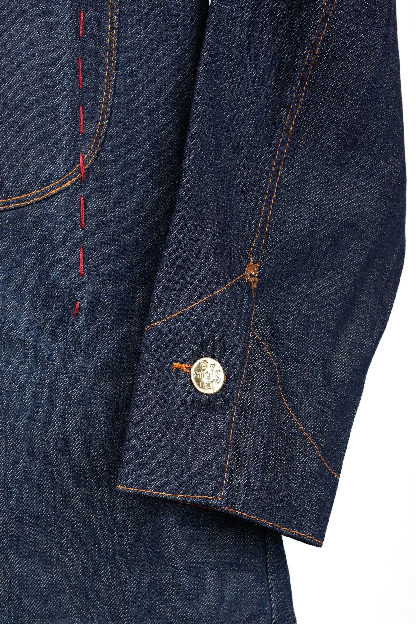 Levi's x Visionaire No. 31 Blue Limited Edition Denim One-Pocket Sack Coat