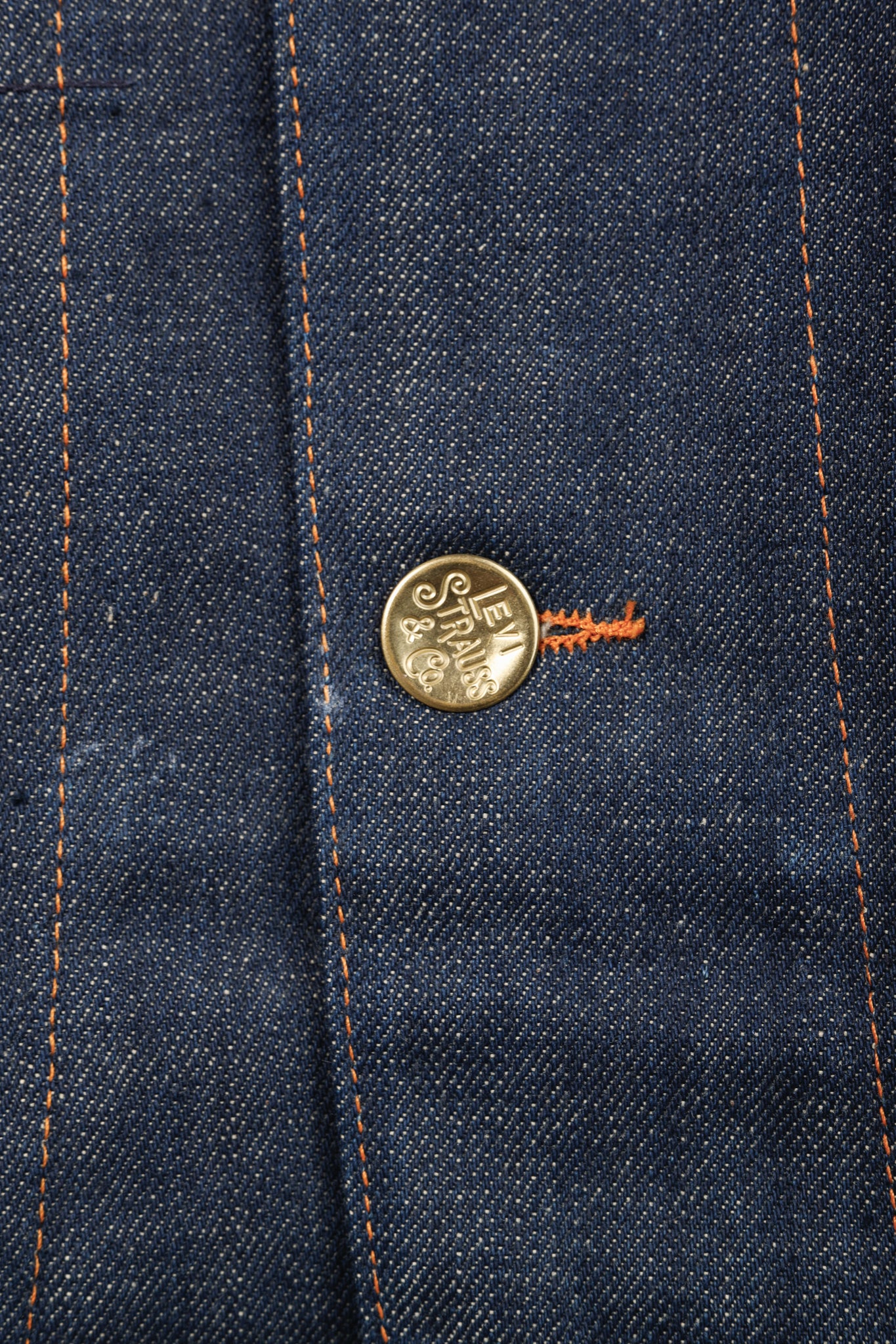Levi's x Visionaire No. 31 Blue Limited Edition Denim One-Pocket Sack Coat