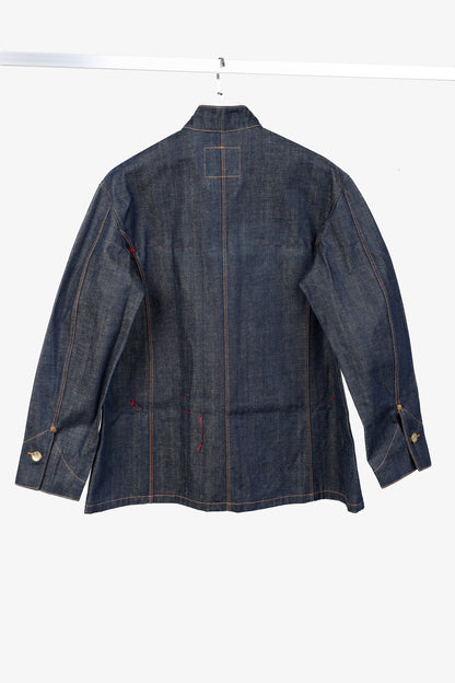 Levi's x Visionaire No. 31 Blue Limited Edition Denim One-Pocket Sack Coat