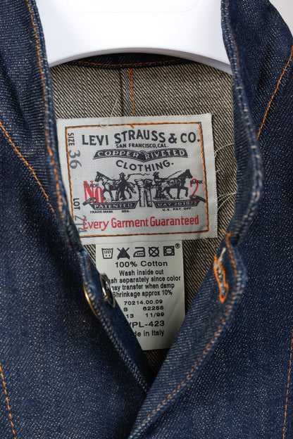 Levi's x Visionaire No. 31 Blue Limited Edition Denim One-Pocket Sack Coat