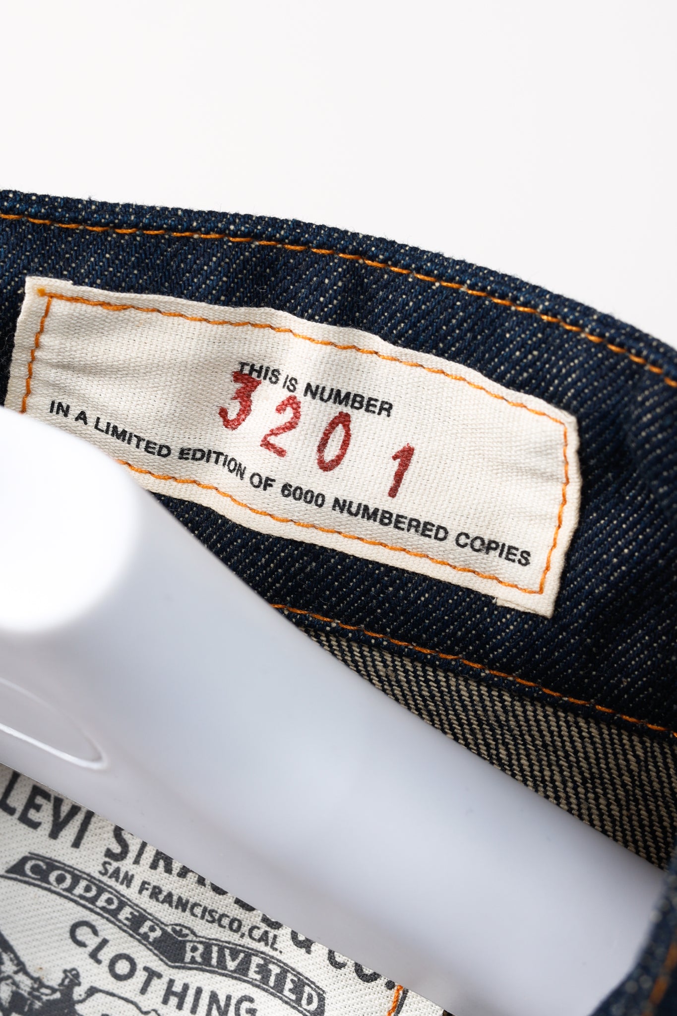 Levi's x Visionaire No. 31 Blue Limited Edition Denim One-Pocket Sack Coat