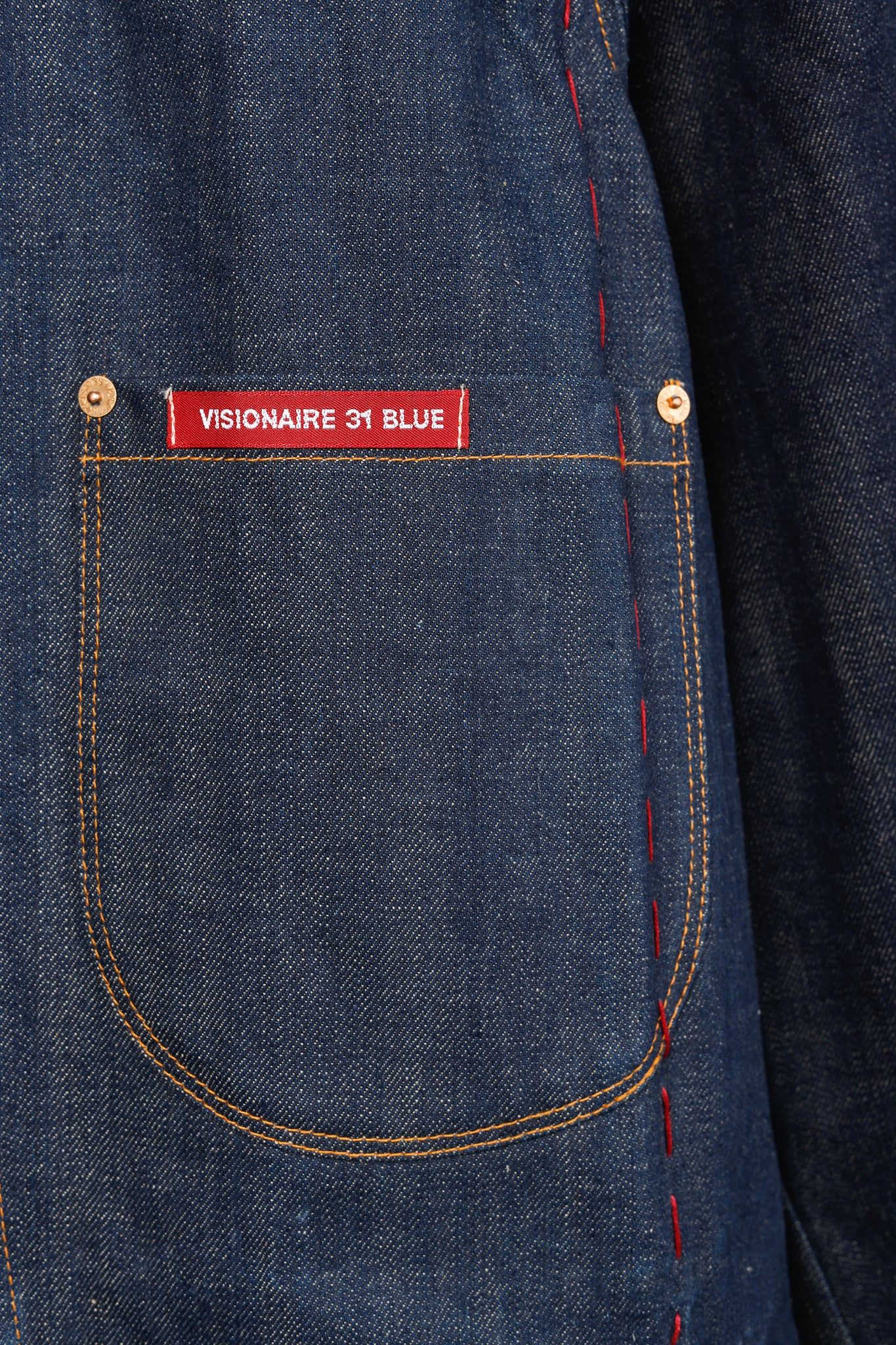Levi's x Visionaire No. 31 Blue Limited Edition Denim One-Pocket Sack Coat