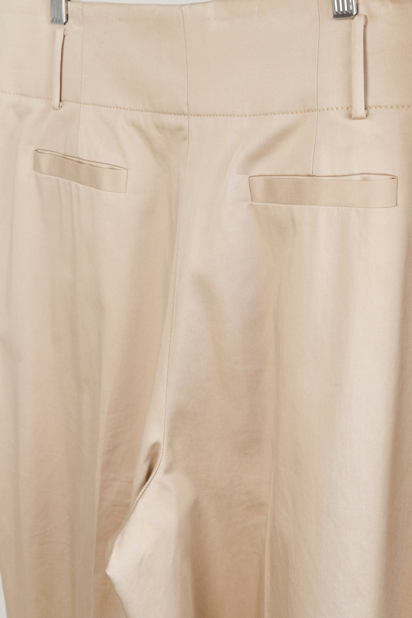 Lewit Tan Pleated Front Pant