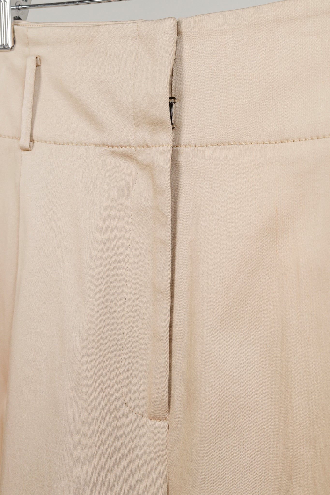 Lewit Tan Pleated Front Pant