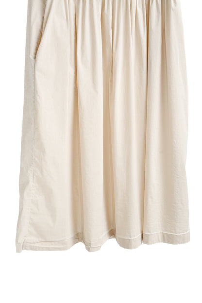 Liviana Conti Black & Beige Cotton T-Shirt Midi Dress