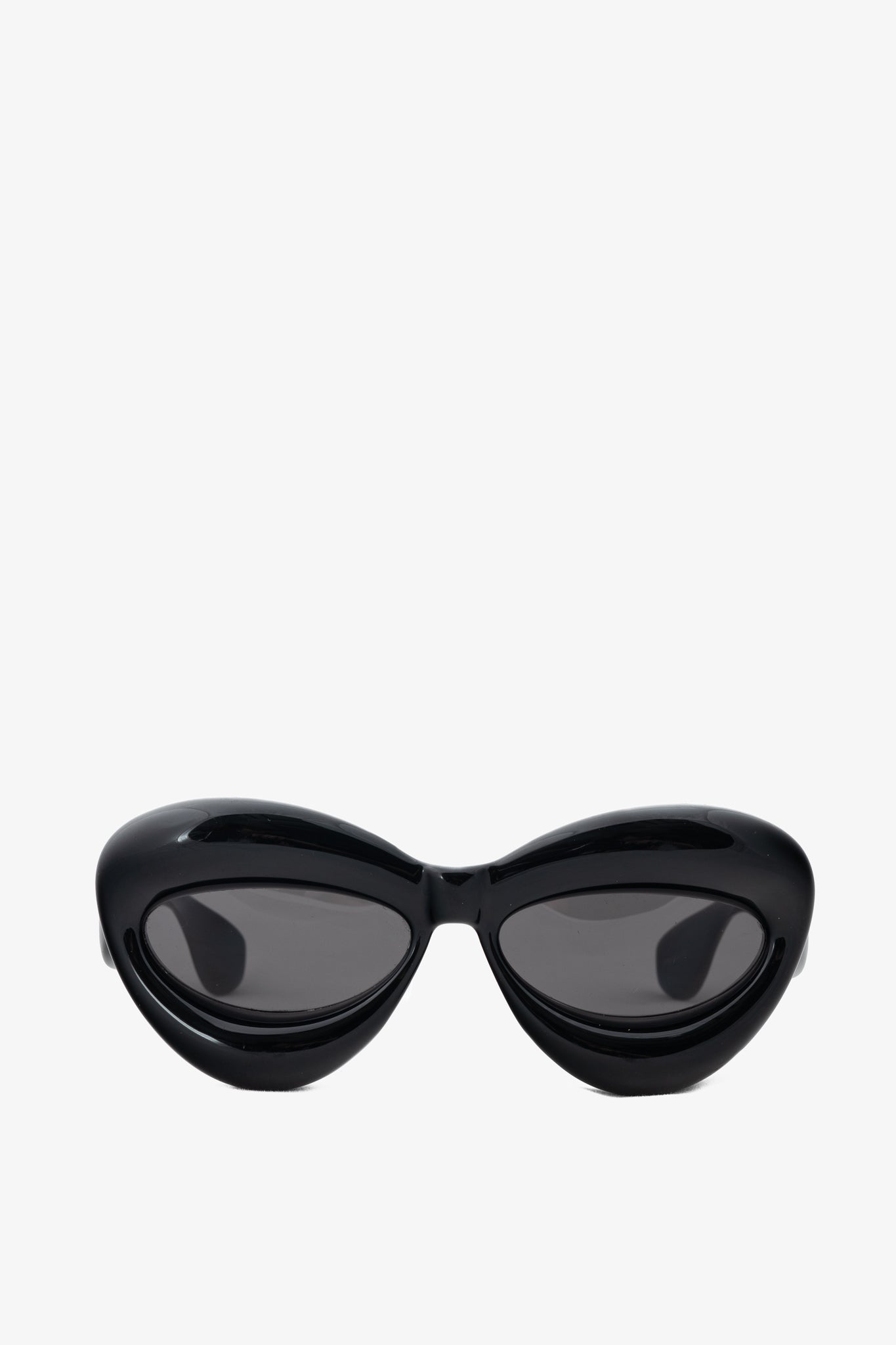 Loewe Black Cat Eye Inflated Sunglasses