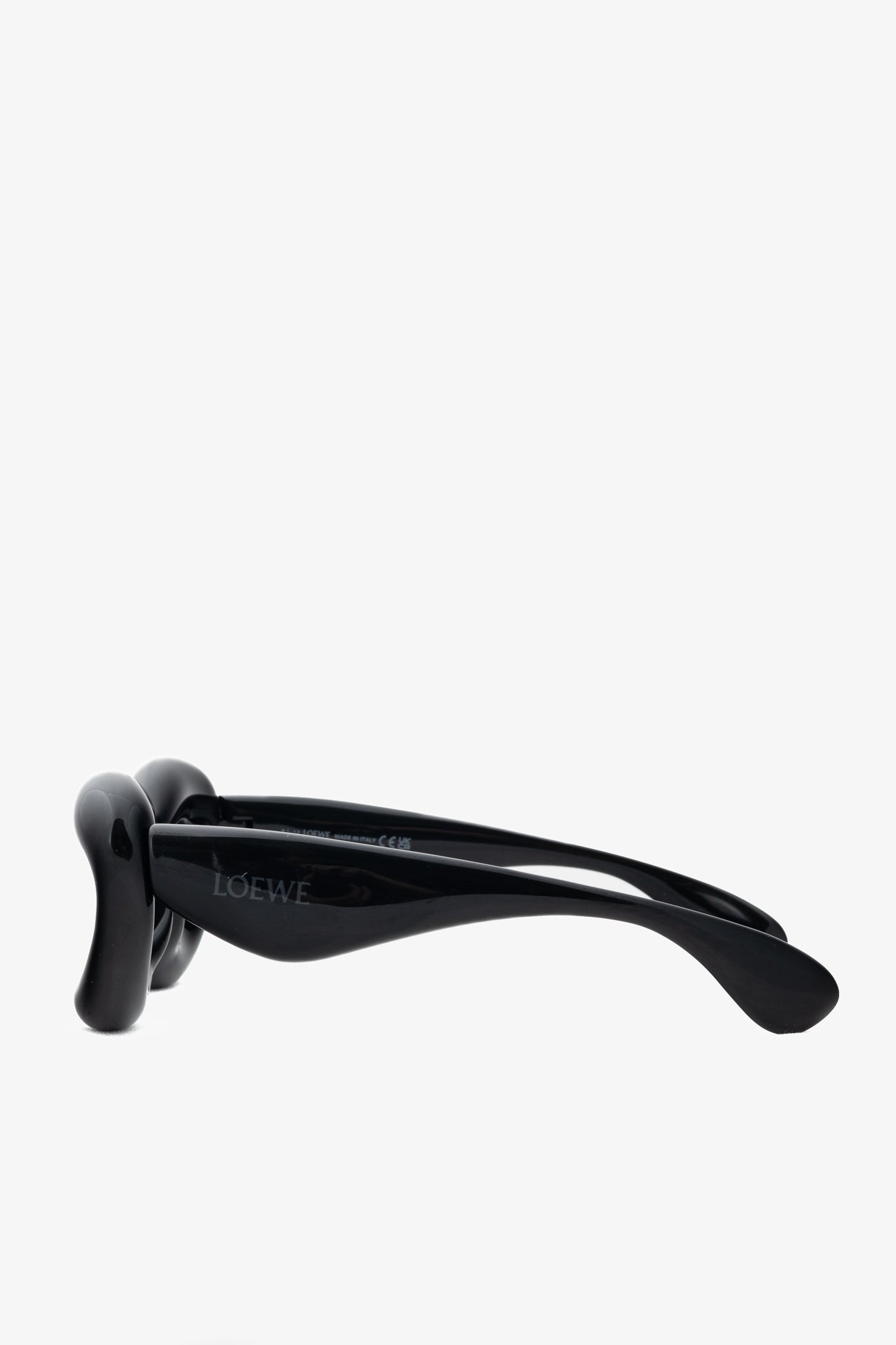 Loewe Black Cat Eye Inflated Sunglasses