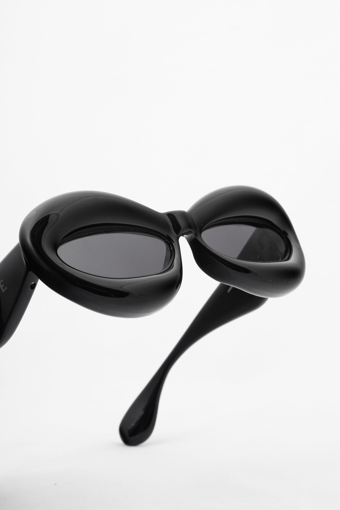 Loewe Black Cat Eye Inflated Sunglasses