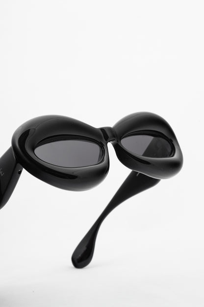 Loewe Black Cat Eye Inflated Sunglasses