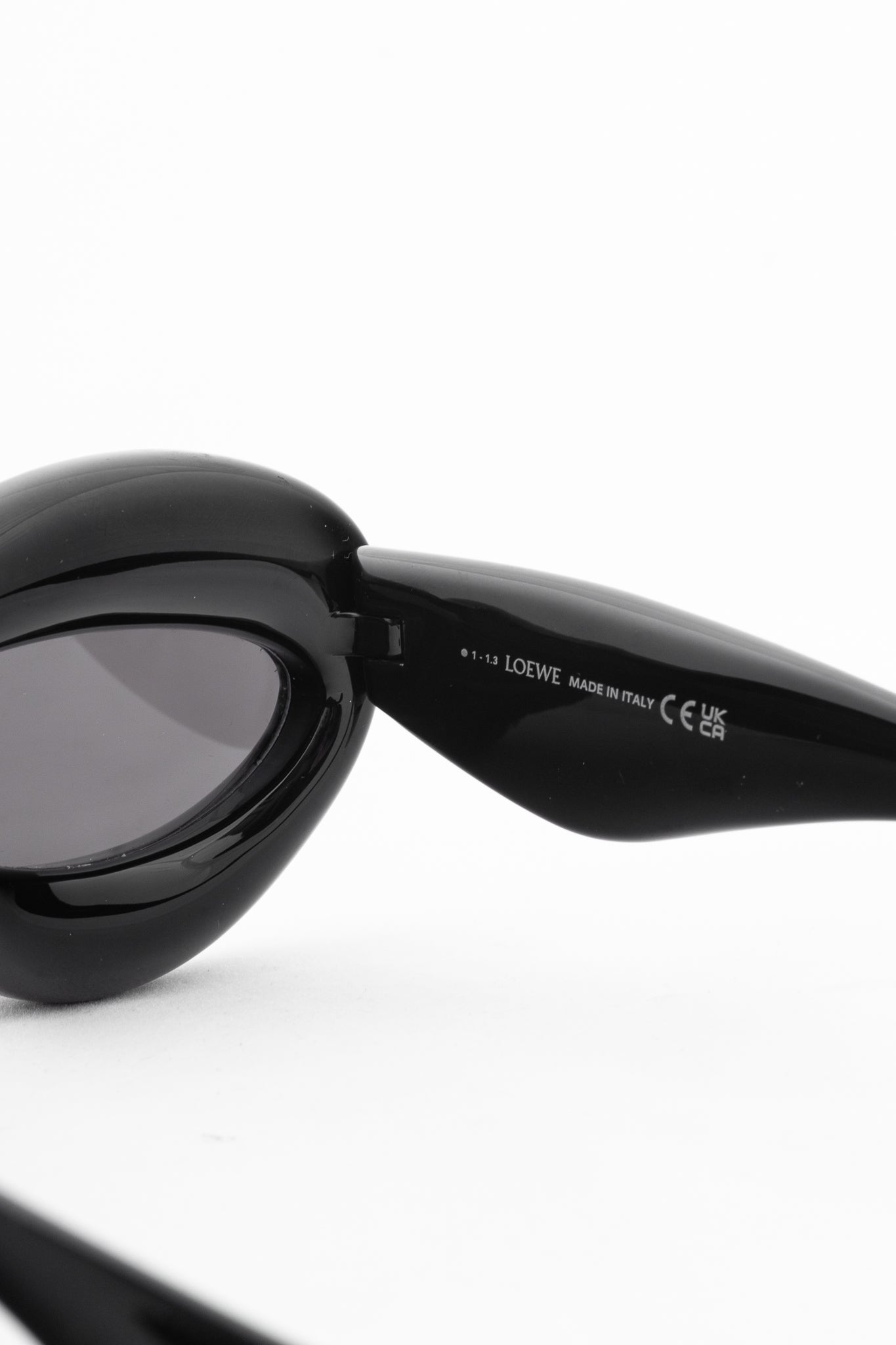 Loewe Black Cat Eye Inflated Sunglasses