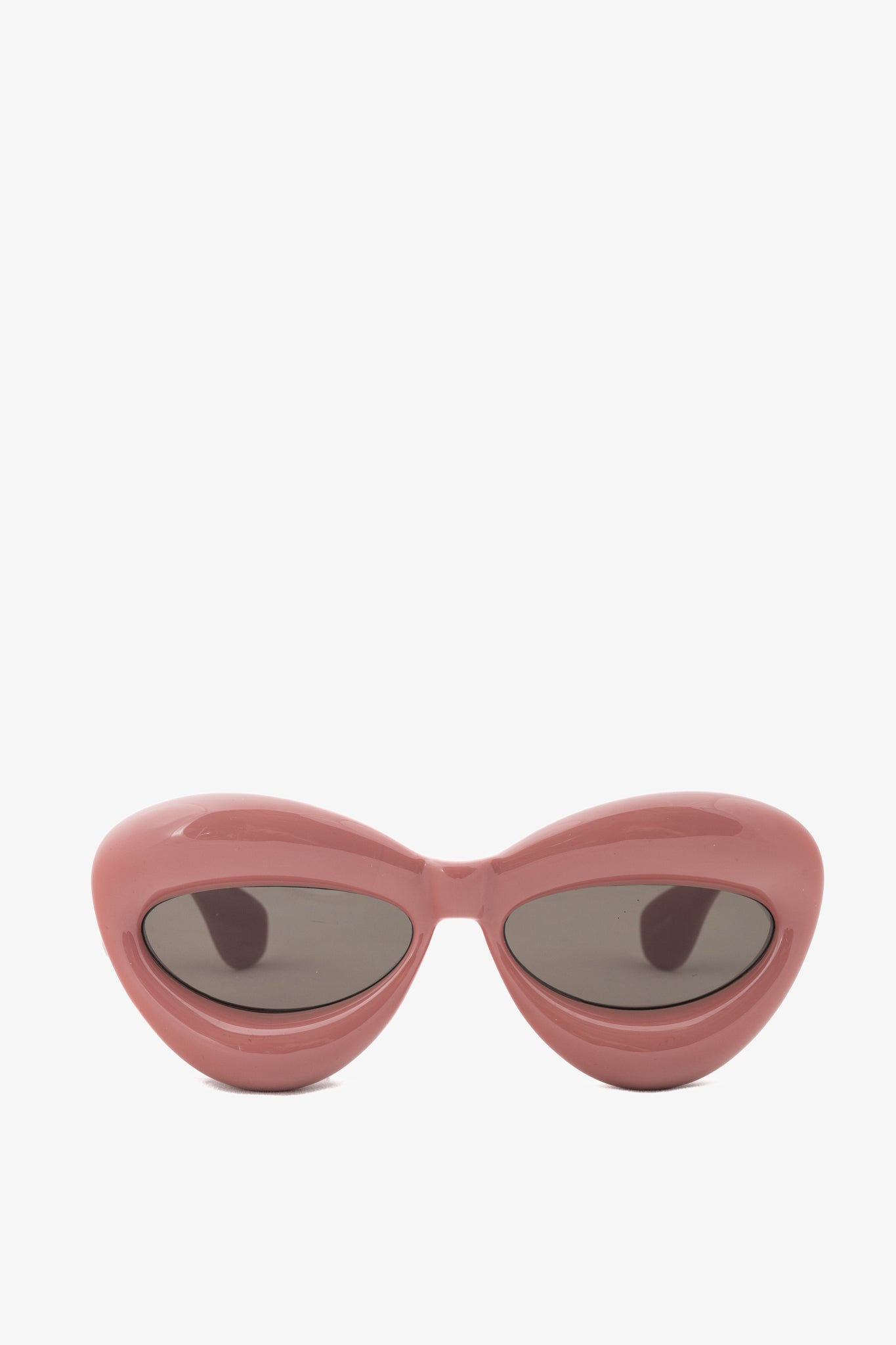 Loewe Shiny Pink Cat Eye Inflated Sunglasses