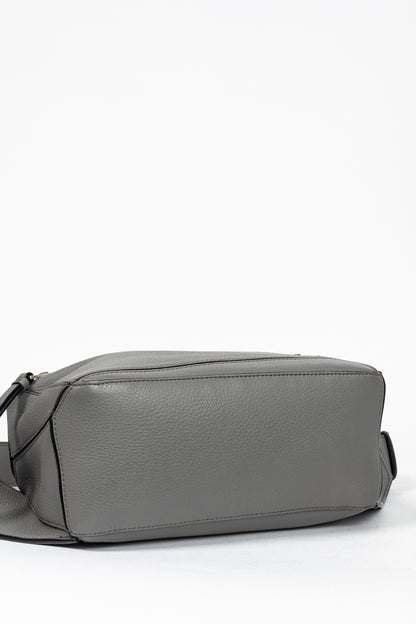 Loewe Puzzle Pearl Grey Classic Calfskin Bumbag